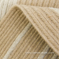 natural jute fiber braided round indoor outdoor rugs